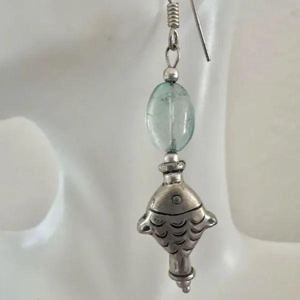 Aqua Bead & Silver - Image 4
