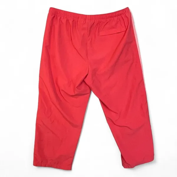 Nike Vintage Y2K 2010 Track Pants Size L (12-14) Coral Striped - Image 2