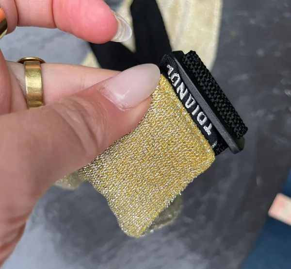Triangl e swimwear gold fanny pack - Image 2