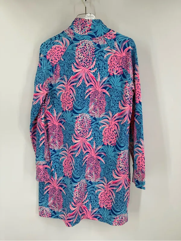 Lilly Pulitzer UPF 50+ Skipper Dress Tropic Down Low size large - Image 3