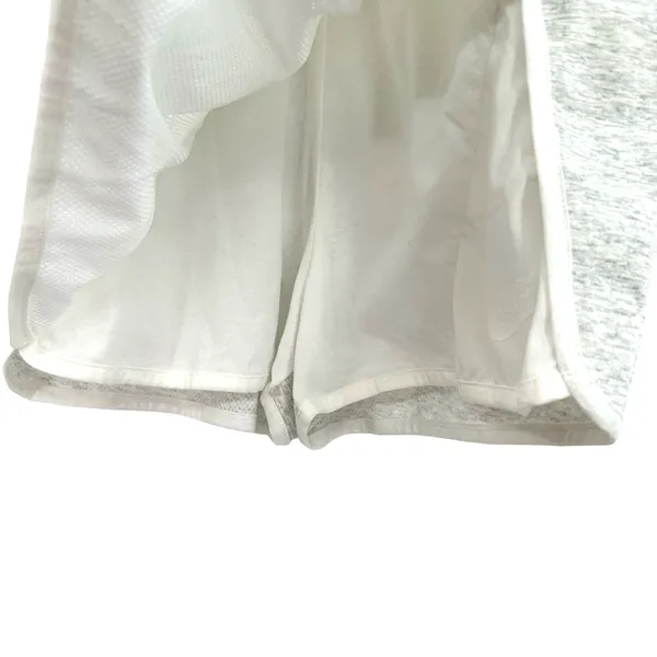 Nike size XS white‎ gray skort skirt athletic athleisure golf tennis pickleball - Image 3