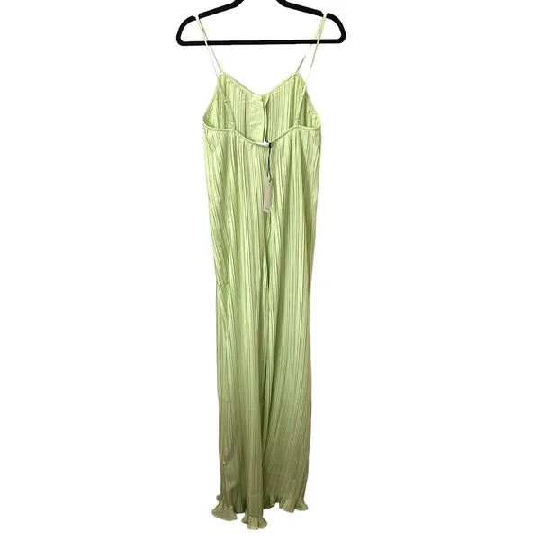 RUE STIIC Ida‎ Pleated Jumpsuit Patina Green NWT Sz XS - Image 4