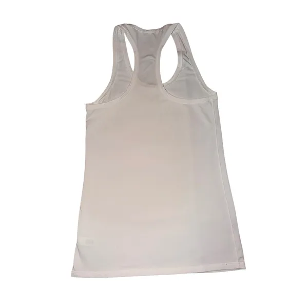 Athleta White Racerback Active Tank Top Women Small Yoga Running Gym Workout - Image 2