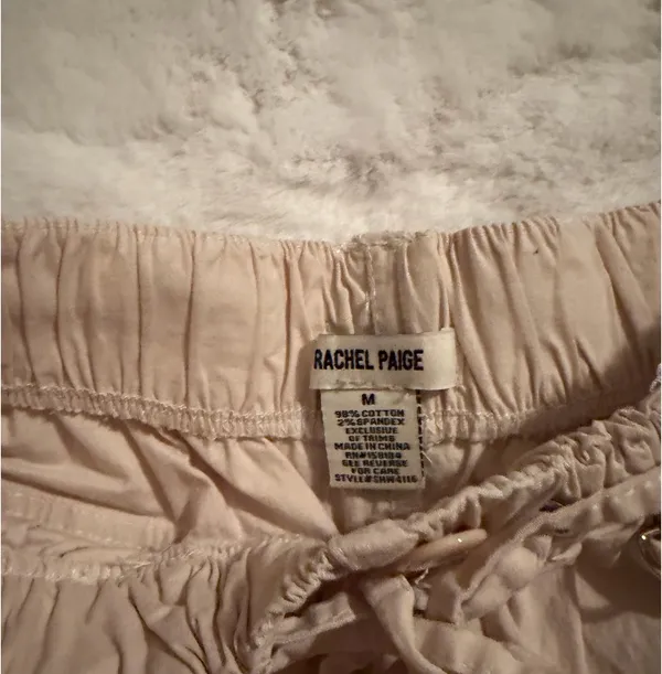 Rachel Paige Cargo Shorts Tan Size M - Image 3