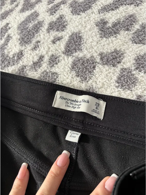 Abercrombie Leather Pants - Image 5