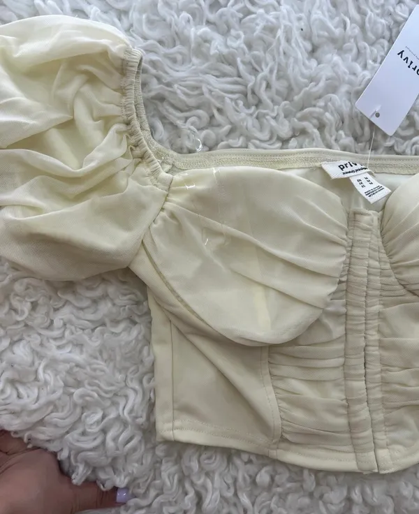 Beige Crop Top  - Image 3