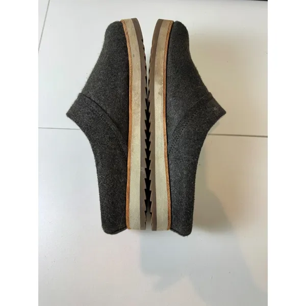 Merrell Juno Clog Wool Women Size‎ 9 Charcoal Grey Cozy Warm Minimalist Shoes - Image 6