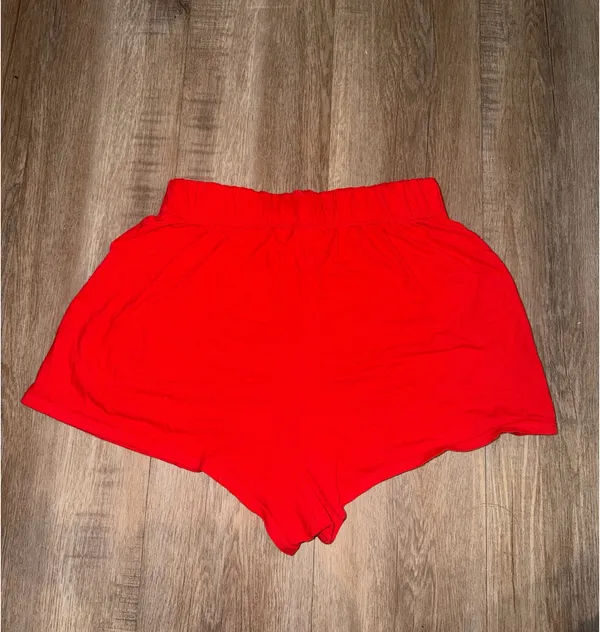 Target Red Lounge Shorts - Image 2