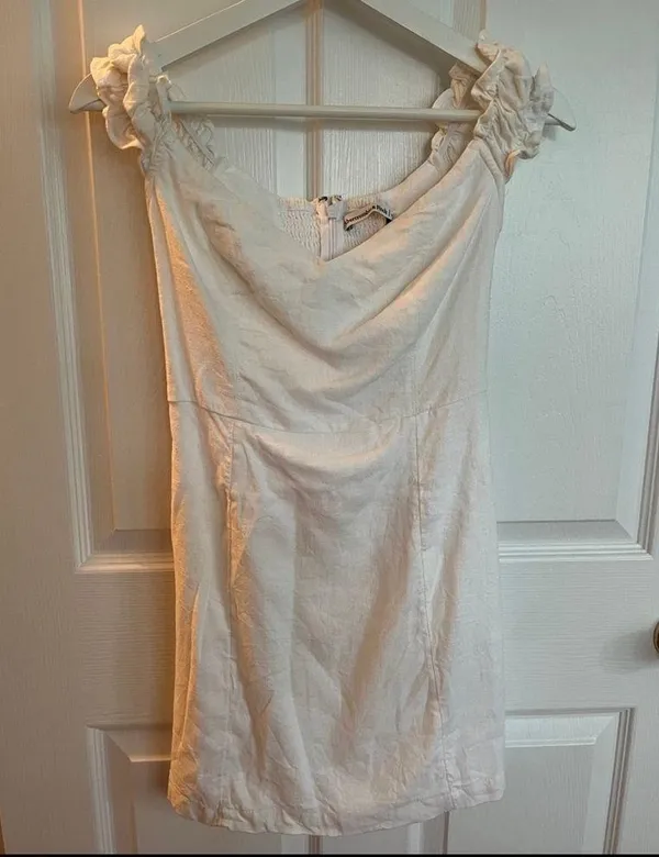 Abercrombie & Fitch Off Shoulder Corset Mini Dress - Image 5