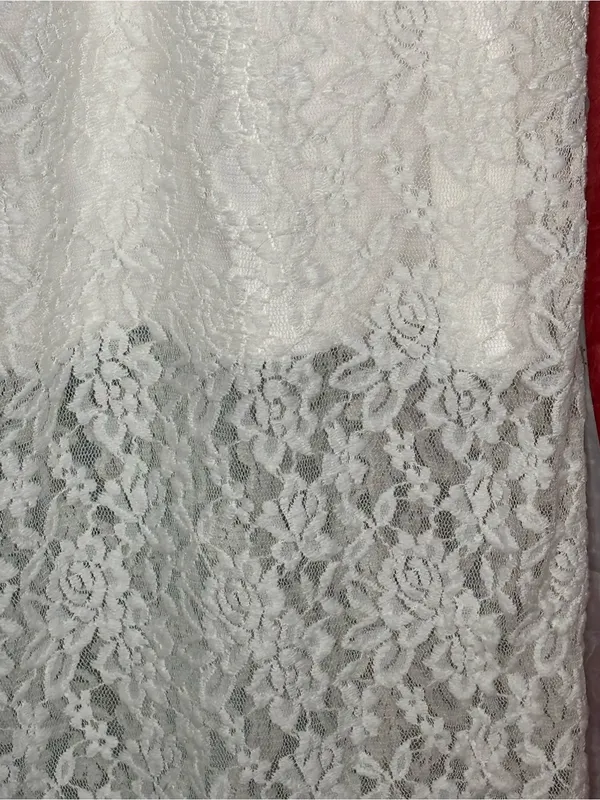 Rue21 White Lace Spaghetti-white lace dress - Image 3