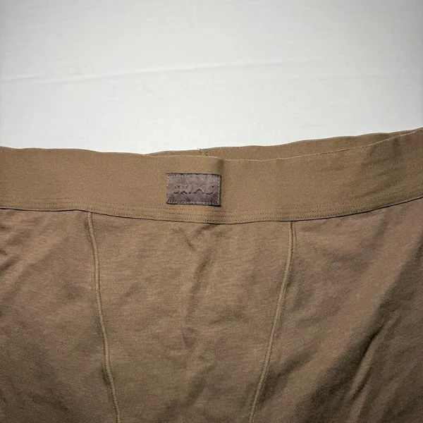 SKIMS Ribbed Cotton Boxer Style Shorts - Image 2