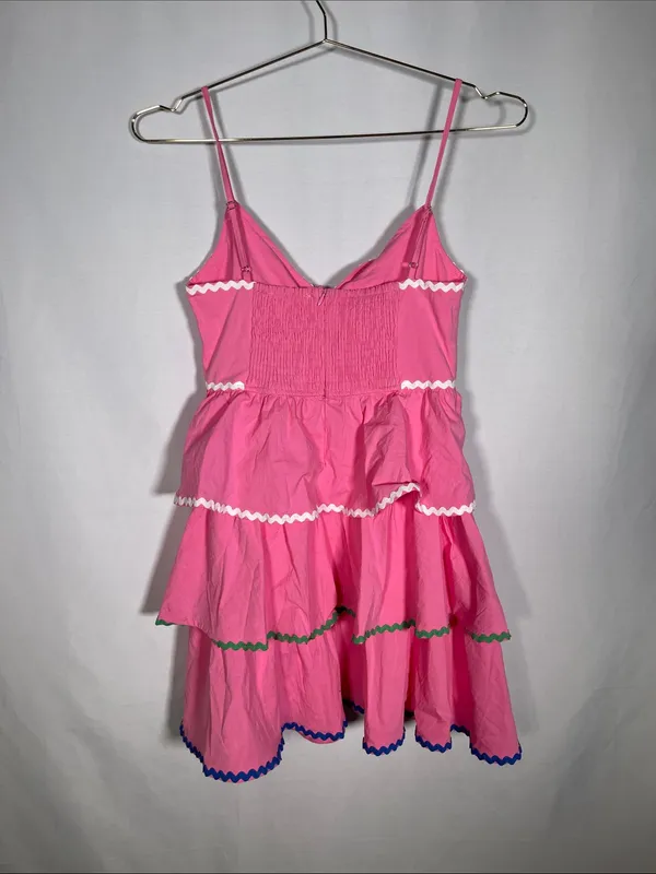 Impressions Boutique Tiered Mini Dress Small New With Tags - Image 2