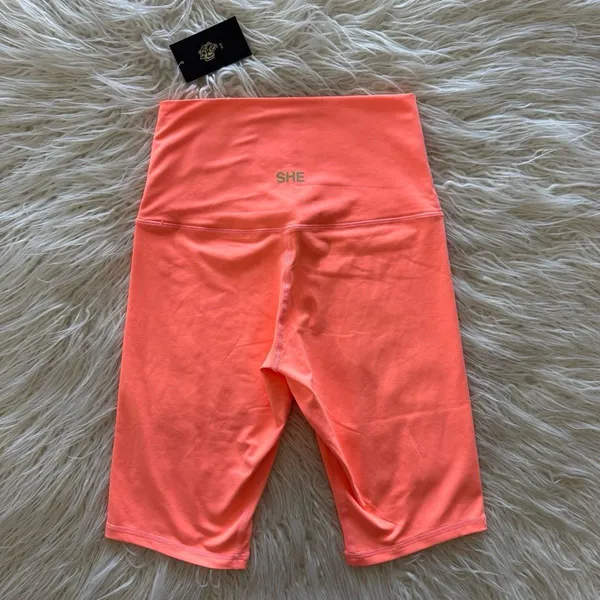 Darc Sport SHE Wolf Head Biker Shorts Neon Blood Size Small - Image 5