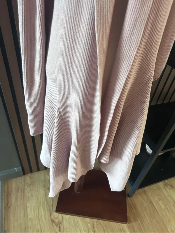 Venus light pink size medium cardigan cotton blend - Image 3