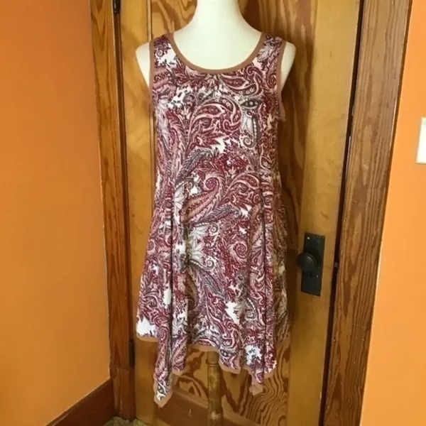 Paisley Anthropologie Entro Beachy midi dress - Image 9