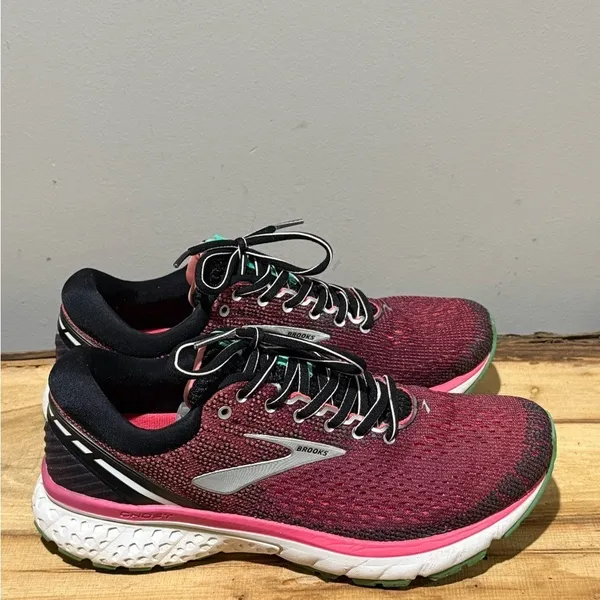 Brooks Womens‎ Ghost 11 Women's Pink Running Shoes Size 9.5 A39 - Image 6