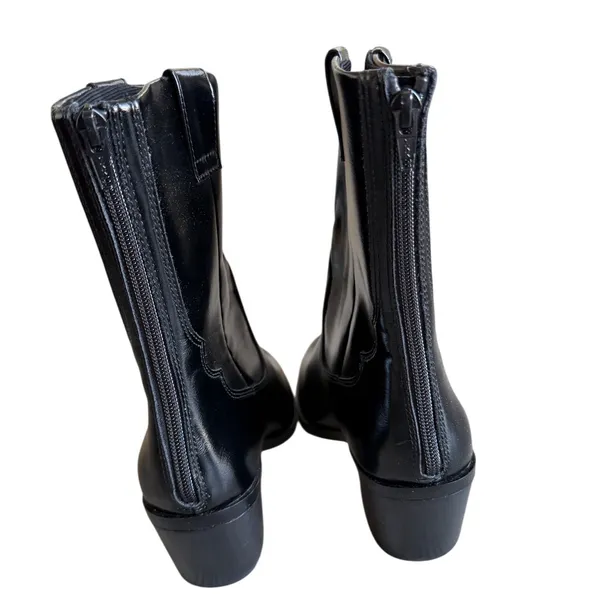 DV Dolce Vita Black Western Pointed Toe Mid Calf Boots‎ Womens Size 6 NEW - Image 5