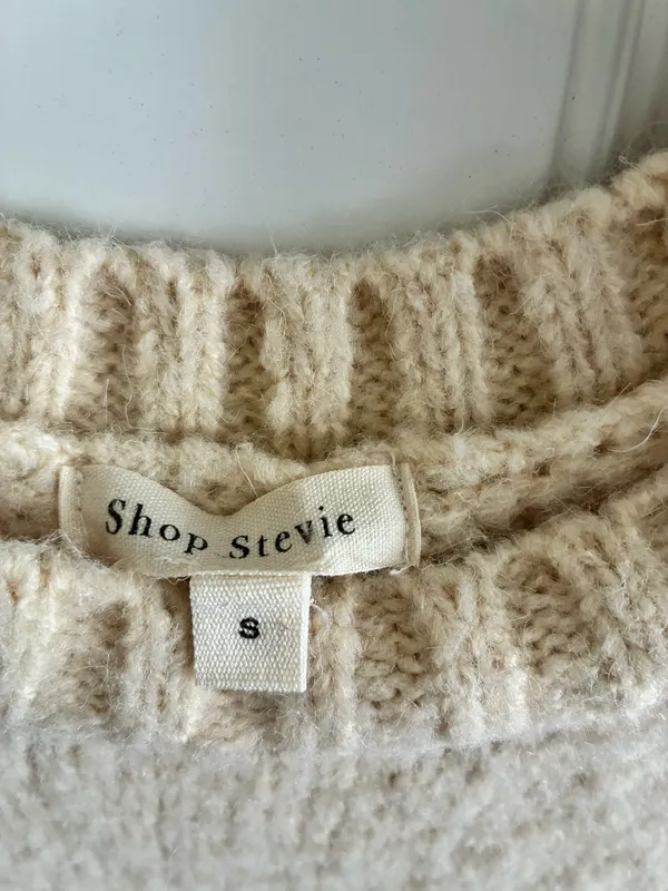 Shop Stevie Boutique Sweater Tan - Image 3