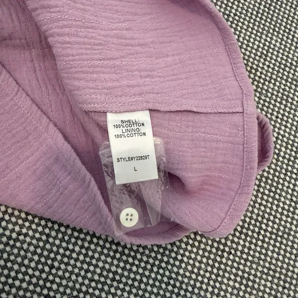 NWT Tuckernuck Pomander Place Lavender Gauze Millie Dress Pockets Size Large - Image 13