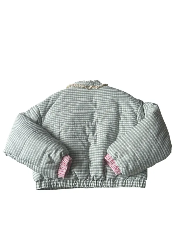 Altar'd State Gemma Gingham Jacket - Image 10