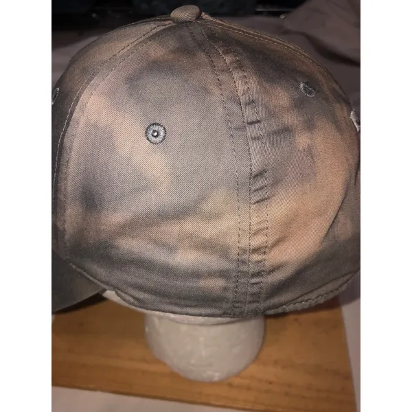Ralph Lauren Polo Custom Dyed Baseball Cap Bleach Wash Camo Grunge Y2K Unisex - Image 7