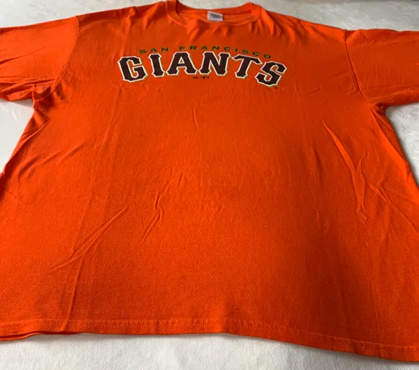 San Francisco Giants MLB Orange T-shirt - Image 3