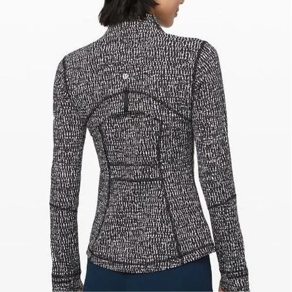 Lululemon define jacket in black white jacquard 10 - Image 5