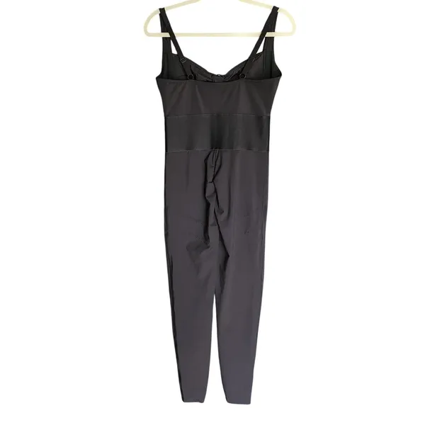 Shapellx NWOT Womens Black Compression Shapewear Sculpting Bodysuit Athleisure L - Image 5