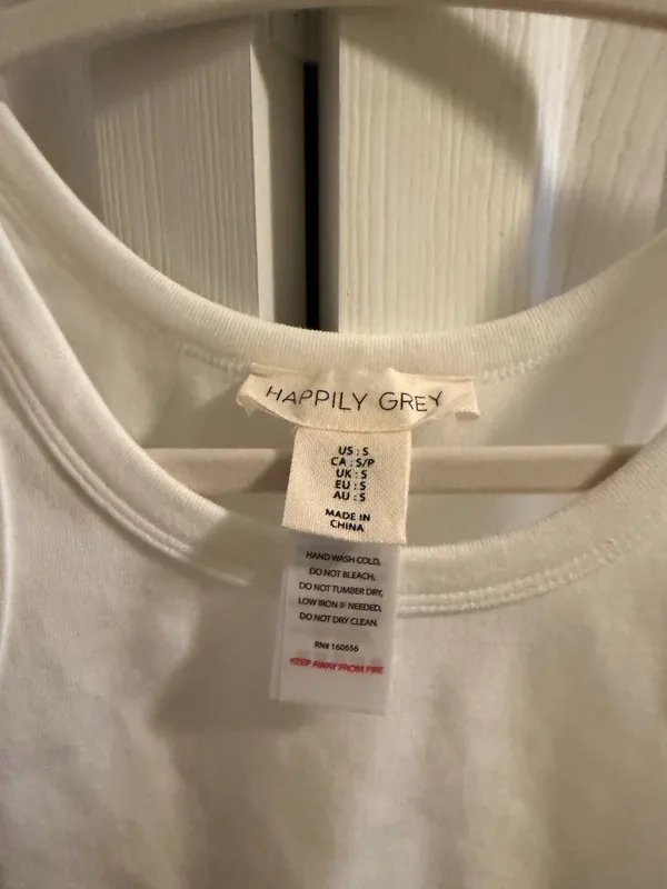 White Tank Top - Image 2