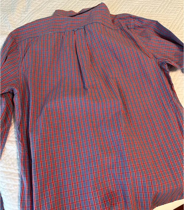 IZOD Red and Blue Buttons Down - Image 5