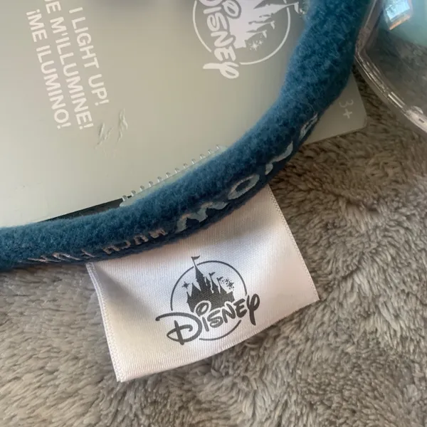 Disney Parks Snow Much Fun Light Up Blue Mickey Mouse Balloons Ears Headband New - Image 7