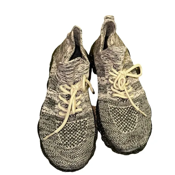 Women's Knit Sock Sneakers Slip On Speckled Sole EU‎ 36 US 6 - Image 2