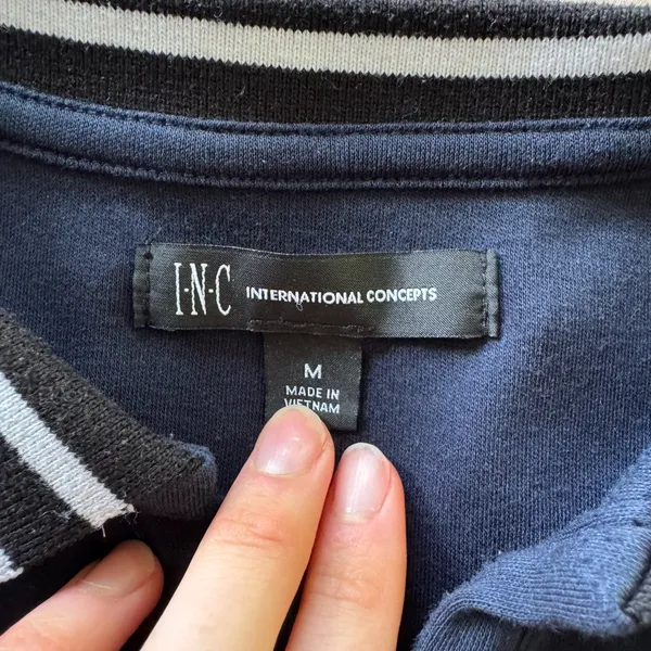 INC International Concepts Johnny Collar Polo Shirt - Image 3