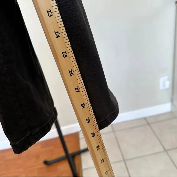 Reformation Hendrix High Rise Denim size‎ 27 black - Image 11