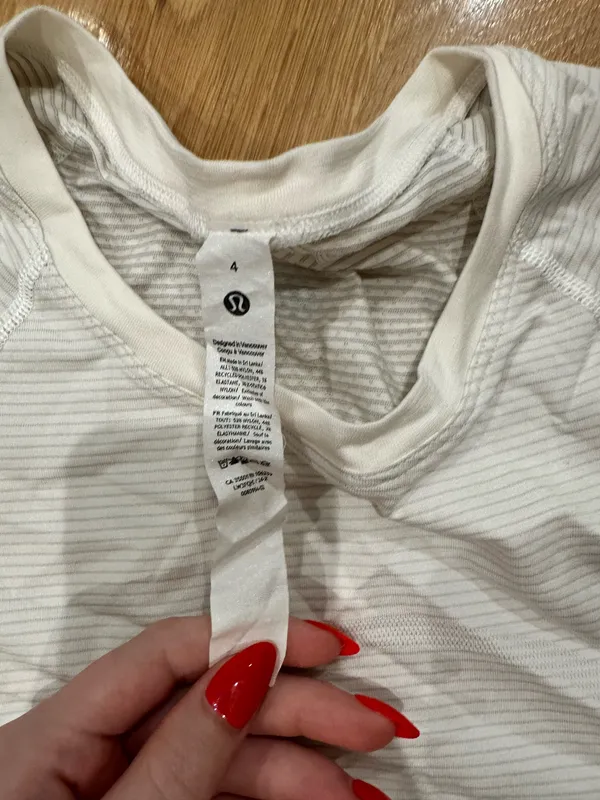 Lululemon Short Sleeve Top - Image 3