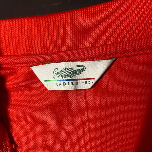 Red Polo Short Sleeve Tee - Image 2
