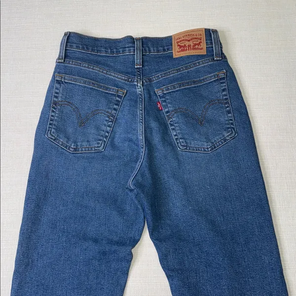 Levi's Wedge Straight Blue Women's Jeans - Image 6