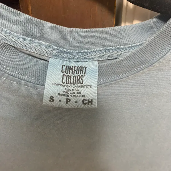 Comfort Colors Seafoam Tshirt NWOT Green Blue - Image 4