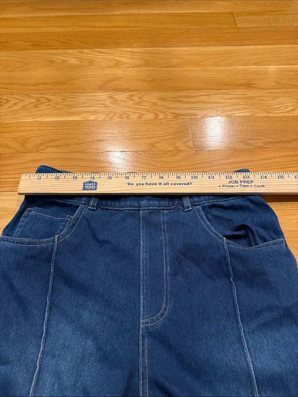 Halara flex mid rise skinny cropped jeans with pockets size medium. - Image 4