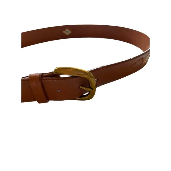 Liz Claiborne Genuine Leather Belt Brown Size L - Image 6