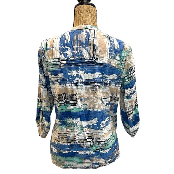 Coral Bay Multicolor Button Down Shirt - Image 2