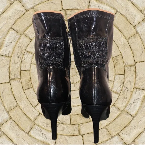 Jasmine collection over the ankle black boots - Image 5