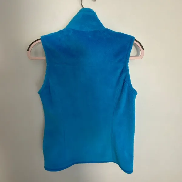 Patagonia Polartec Retool‎ Vest Oasis Blue Women's size small - Image 2