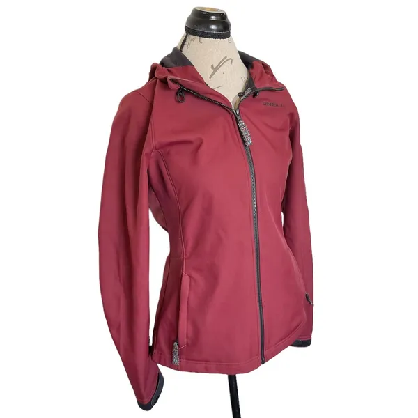 O'Neill Women’s Jacket Medium Outdoor Gorpcore Utility Tech Wear Hiking Hoodie - Image 3
