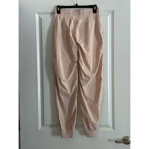CRZ YOGA Pink Striped Ruched Pocket Jogger‎ Drawstring Athletic Pants Size Small - Image 5