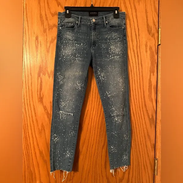 Black Orchid Noah Ankle Fray Jeans - Size 28 - Image 2