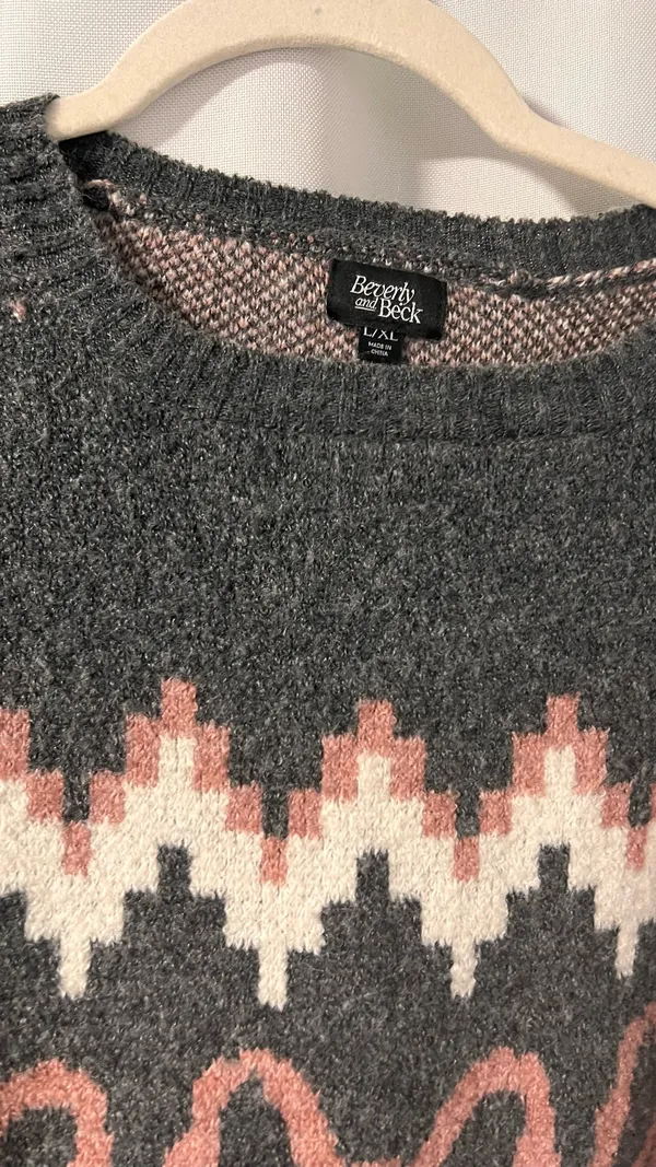 PacSun Sweater Pink oversized  - Image 3