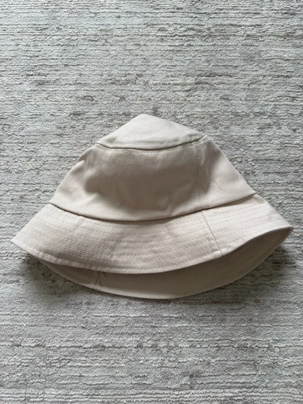 Neutral Beige Bucket Hat - Image 2