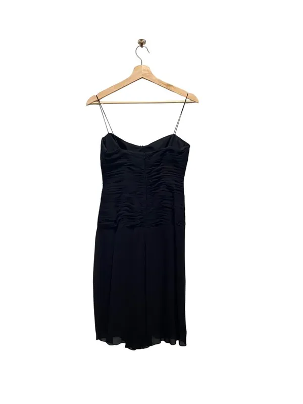 Anne Klein 100% Silk Midi Dress Black Size 6 NWT Wedding, Special Occasion Party - Image 11