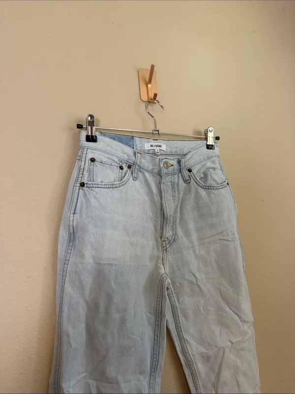 Re/Done 90s High Rise Loose‎ jeans Size 25 - Image 4